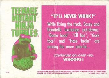Card back