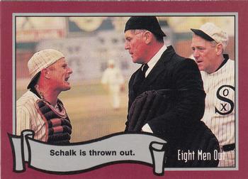 Schalk Is Thrown Out 