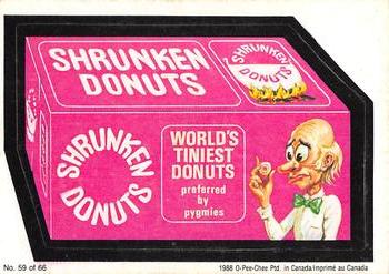 Shrunken Donuts 