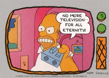No more television--for all eternity!
