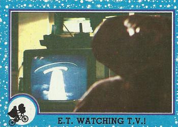 E.T. Watching T.V.! 