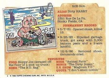 Card back