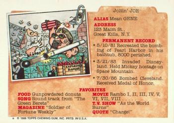 Card back