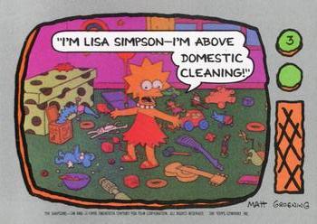 I'm Lisa Simpson--I'm above domestic cleaning!