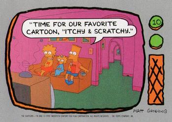 Time for our favorite cartoon, 'Itchy &amp; Scratchy'