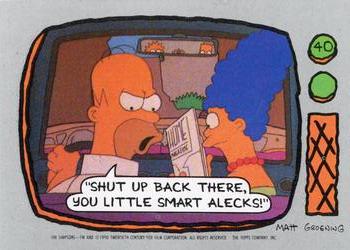 Shut up back there, you little smart alecks!