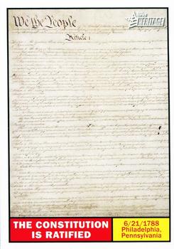 The Constitution is Ratified 