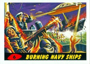 Burning Navy Ships