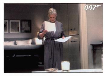 M orders 007 to come in, after she hears from