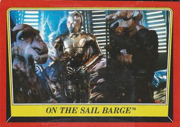 On the Sail Barge 