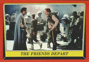 The Friends Depart 