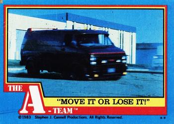 "Move It or Lose It!"