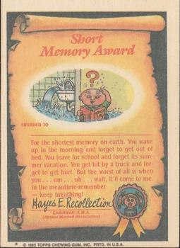 Card back