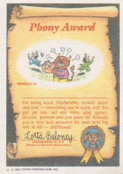 Card back