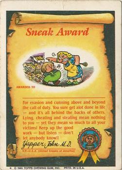 Card back