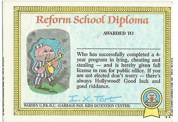 Card back
