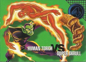 Human Torch vs. Super Skrull