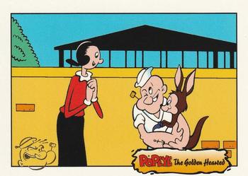 Popeye's tenderness towards animals… The Golden Hearted