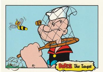 Popeye tried to have a relaxing day… The Target