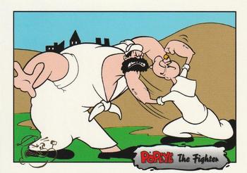 Bluto is on the receiving end… The Fighter