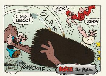 Popeye's travelling companion… The Fighter