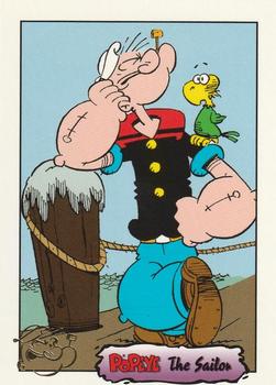 Popeye enjoys spending his time… The Sailor