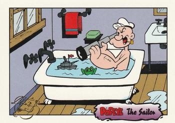 Popeye kept a sharp eye out… The Sailor