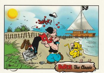 After Popeye saved Olive from Brutus… The Classic