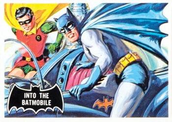Into the Batmobile