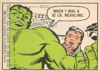 When I was a 82 LB. weakling.
