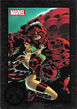 Elektra / Red Hulk 