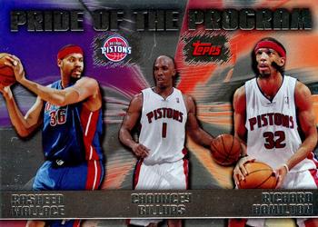 Rasheed Wallace / Chauncey Billups / Richard Hamilton