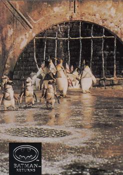 On the set of Batman Returns, the sewer grati 