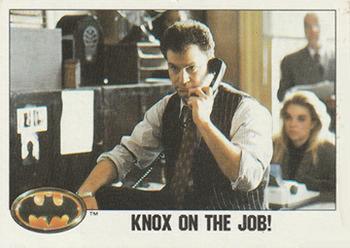 Knox on the Job!