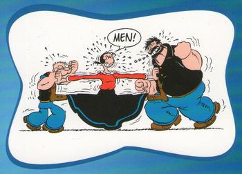 Popeye, Olive Oyl and Brutus 