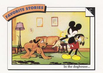 C:  In the doghouse...