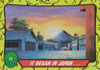 It Began in Japan ...