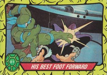 His Best Foot Forward