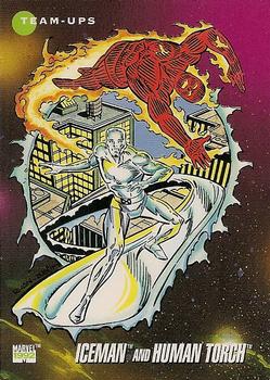 Iceman and Human Torch