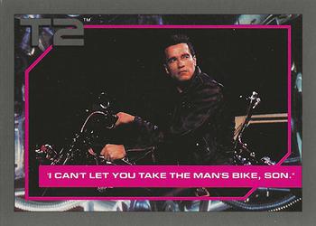 I Can't Let You Take the Man's Bike, Son.