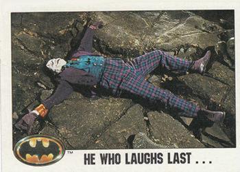 He Who Laughs Last ...