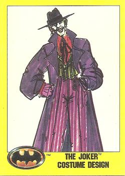 The Joker costume design 