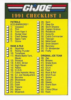 Checklist 1: 1-105