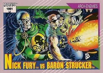 Nick Fury vs. Baron Strucker