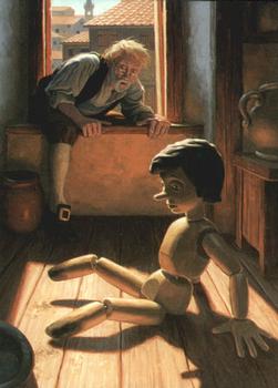 Geppetto Rescues Pinocchio