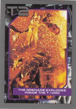 The Grenade Explodes Inside the T-1000 