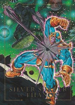 Silver Surfer vs Thanos 