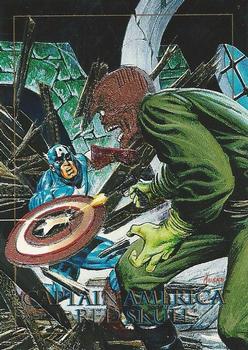 Captain America vs Red Skull 