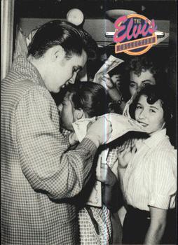 Elvis' talent and charisma were like fan magnets...