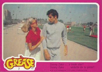 Danny Zuko -- A Track Star? 